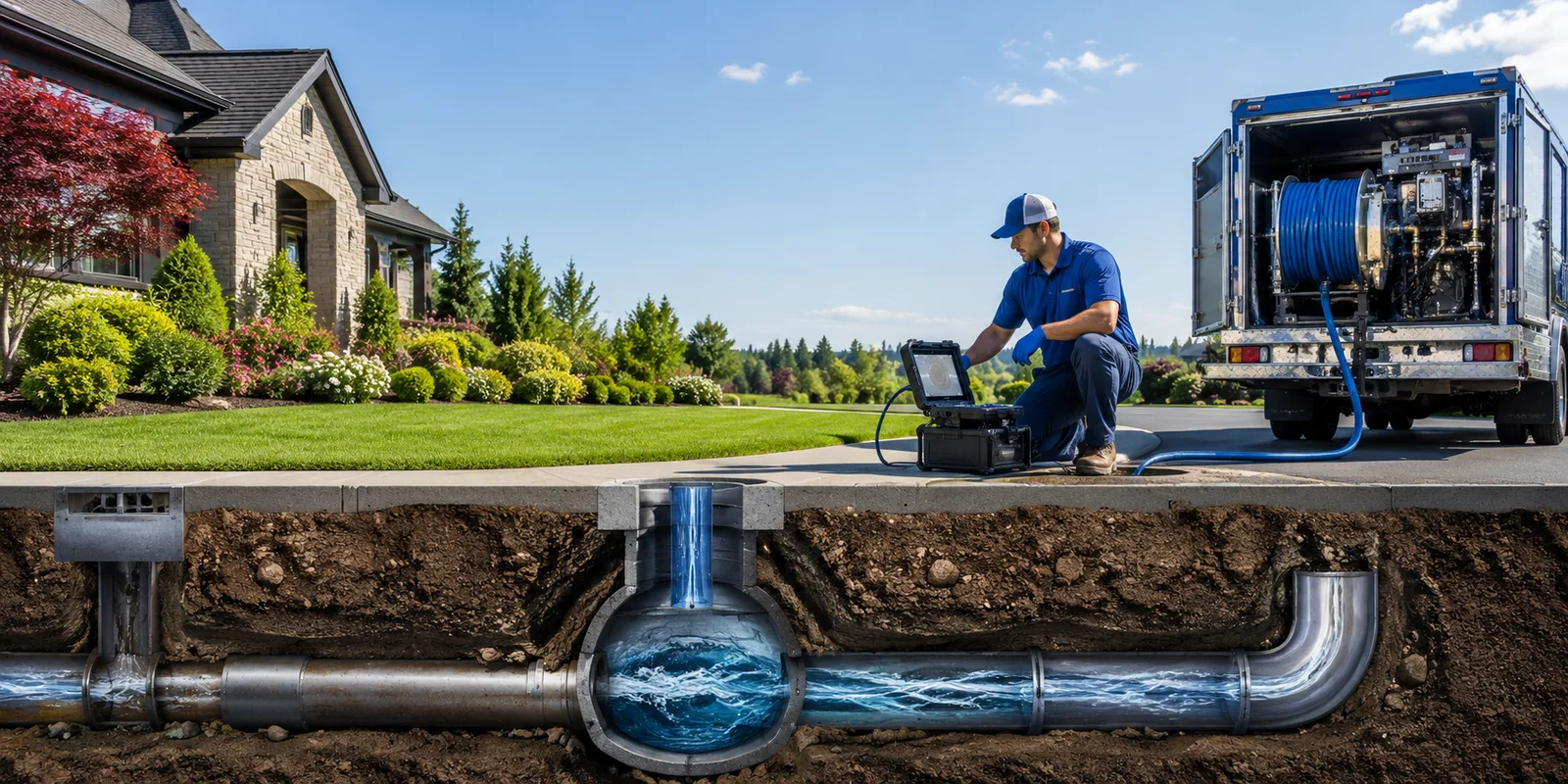 Drainage restoration information for Flatwoods, LA